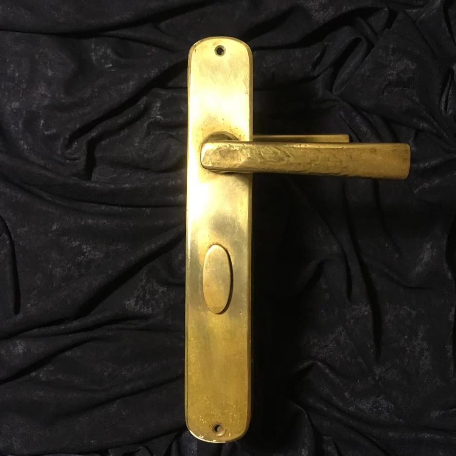 Türdrückergarnitur Nr. 121 Original Bauhaus Messing – Bild 2