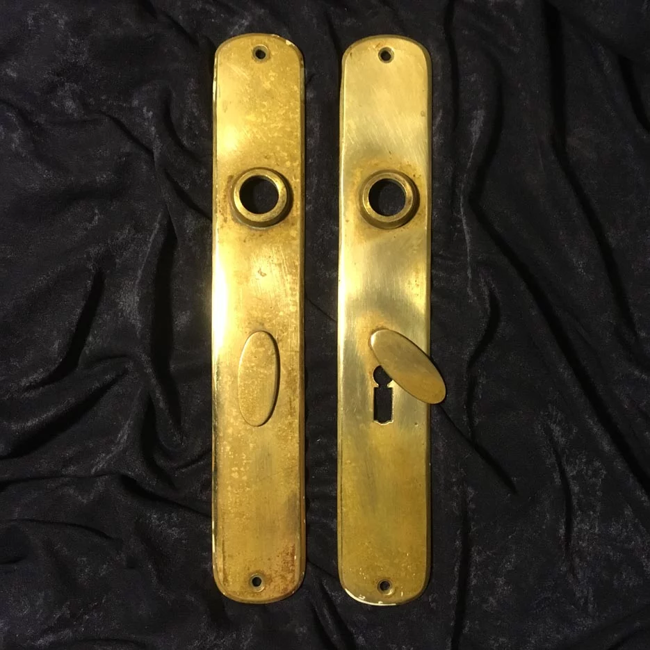 Türdrückergarnitur Nr. 121 Original Bauhaus Messing – Bild 4