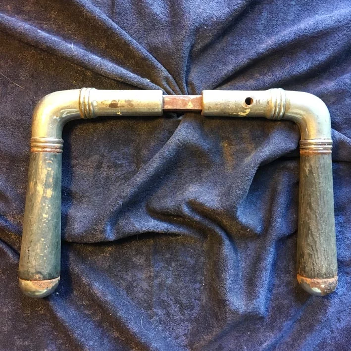 Türdrückergarnitur Nr. 160 Original Bauhaus Messing – Bild 4