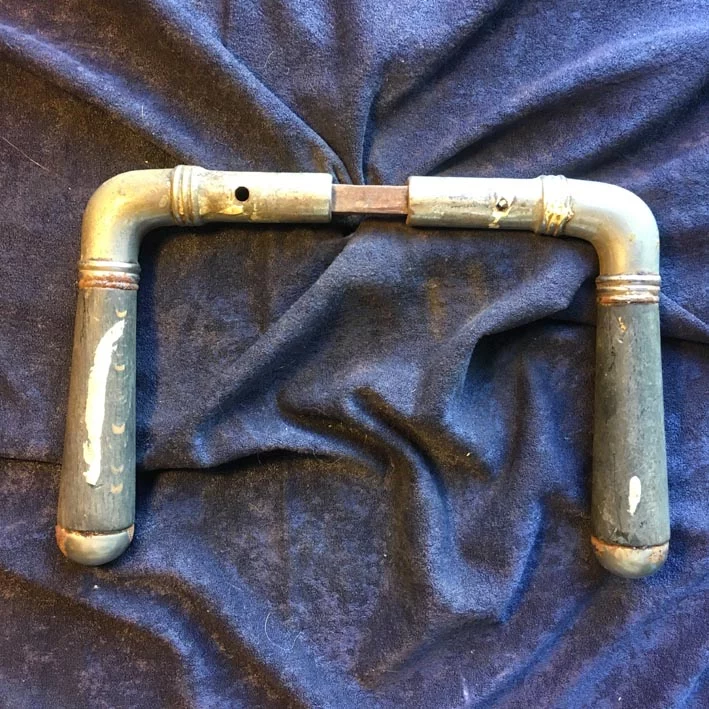 Türdrückergarnitur Nr. 160 Original Bauhaus Messing – Bild 5