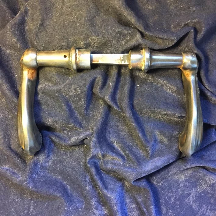 Türdrückergarnitur Nr. 165 Jugendstil / Art Nouveau Gusseisen – Bild 5