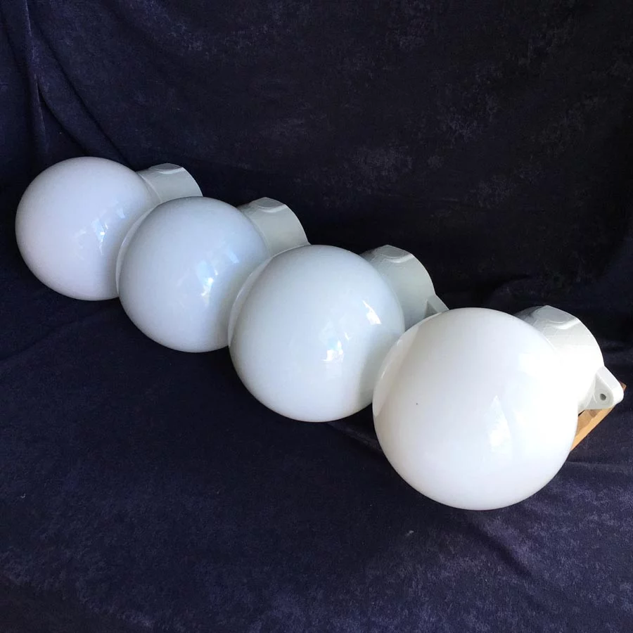 Badezimmer Lampen Nr. 11 aus 50 - 60er 4 St