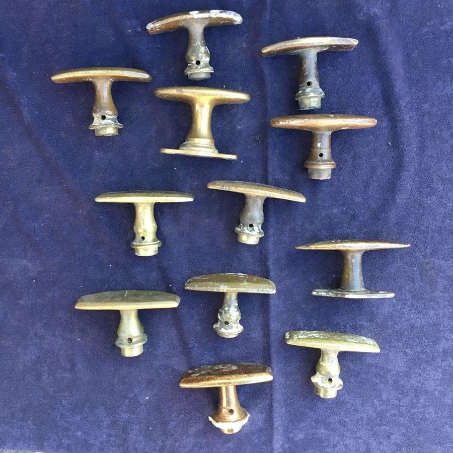 16 ähnliche Fensterolive Nr. 149 Bauhaus Messing – Bild 3