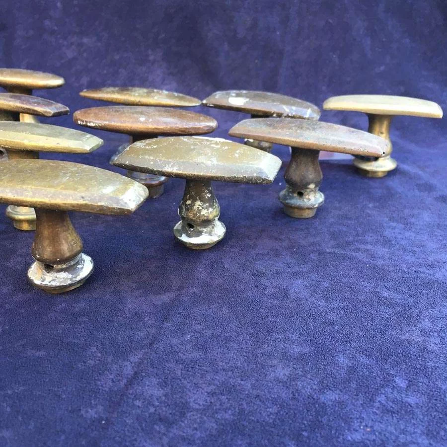 16 ähnliche Fensterolive Nr. 149 Bauhaus Messing – Bild 6