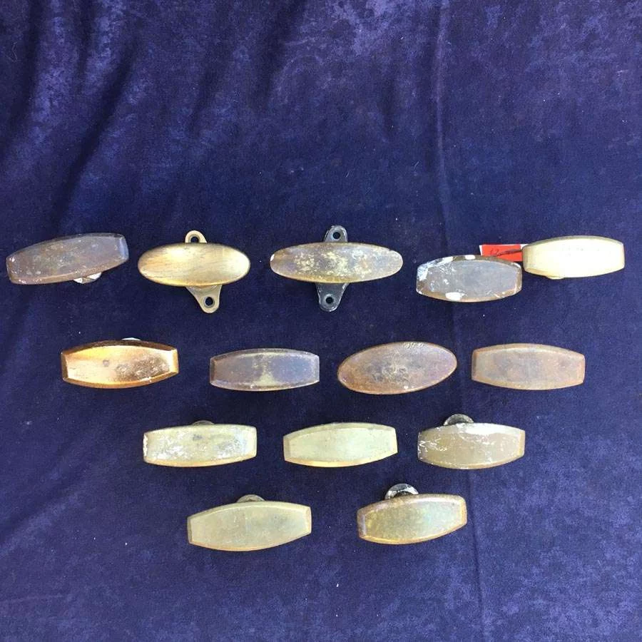 16 ähnliche Fensterolive Nr. 149 Bauhaus Messing – Bild 7