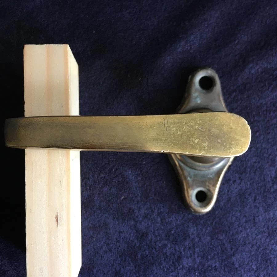 Fensterolive Nr. 114 Bauhaus Messing / Nickel – Bild 2