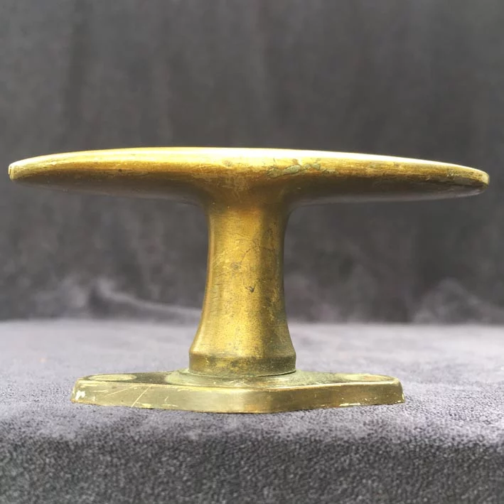 Fensterolive Nr. 155 Bauhaus gegossen Messing / vernickelt – Bild 6