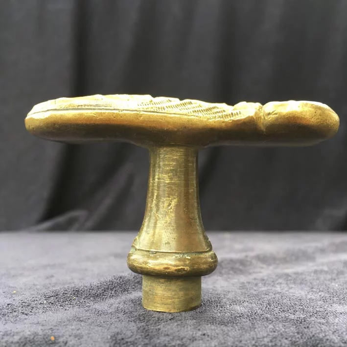 Fensterolive Nr. 184 Gründerzeit / Neo Barock Messing – Bild 6