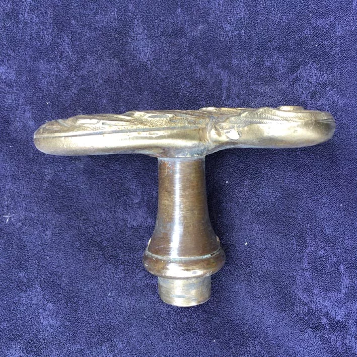 Fensterolive Nr. 184 Gründerzeit / Neo Barock Messing – Bild 3