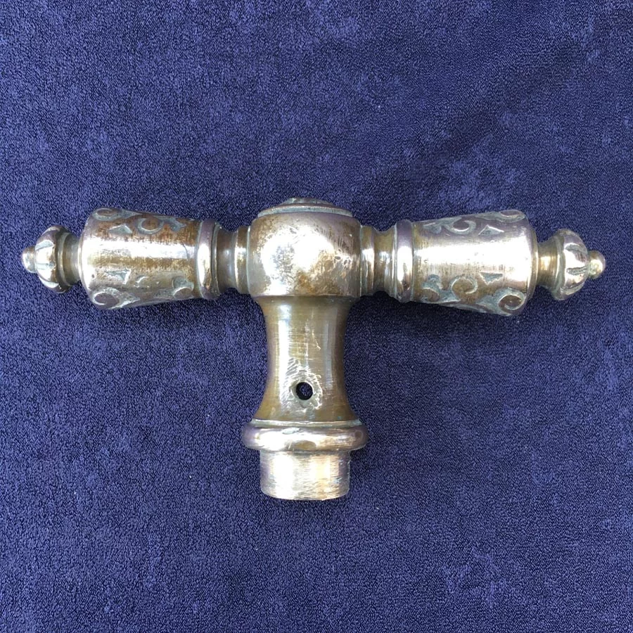 Fensterolive Nr. 194 Gründerzeit / Neo Barock Messing – Bild 3