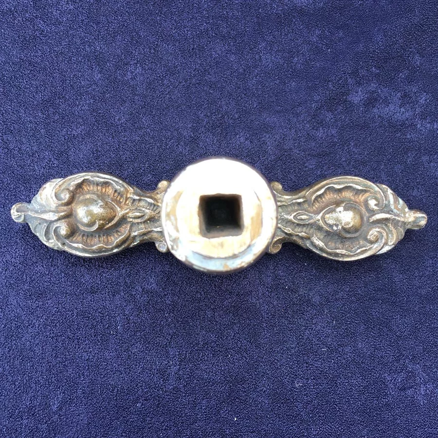 Fensterolive Nr. 196 Gründerzeit / Neo Barock Messing – Bild 7