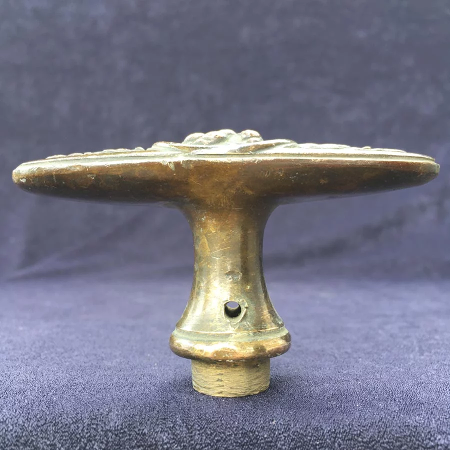 Fensterolive Nr. 197 Gründerzeit / Neo Barock Messing – Bild 4