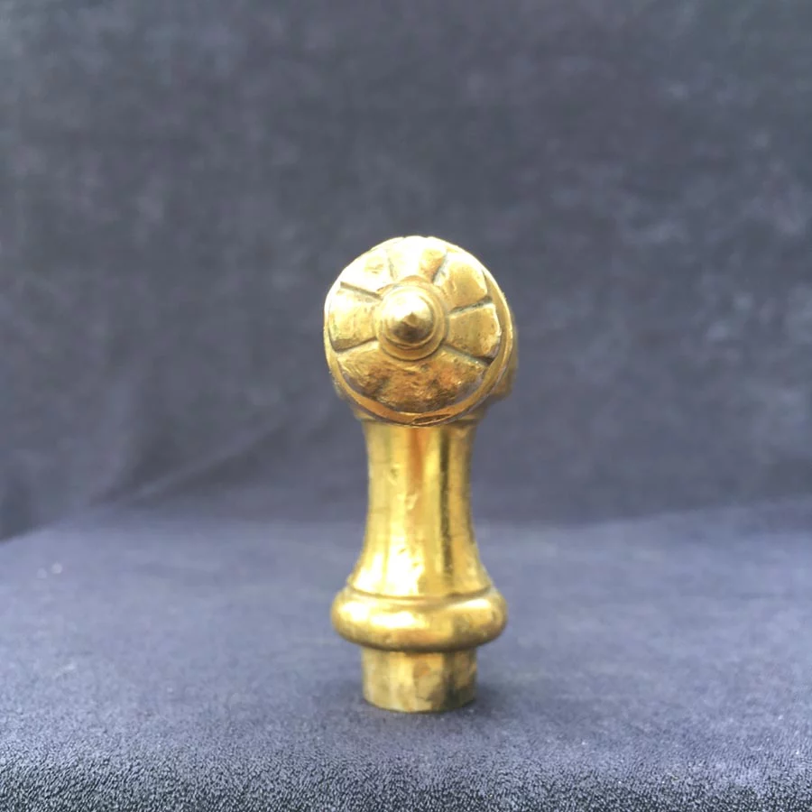 Fensterolive Nr. 198 Gründerzeit / Neo Barock Messing – Bild 6