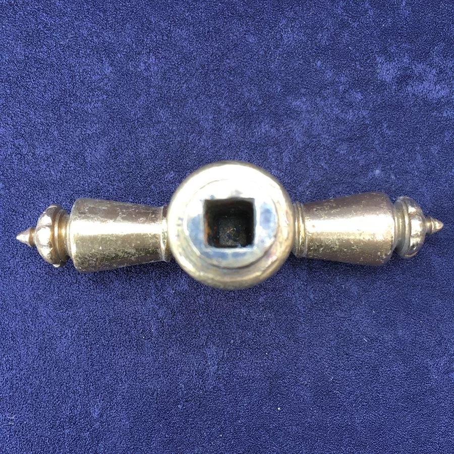 Fensterolive Nr. 198 Gründerzeit / Neo Barock Messing – Bild 5