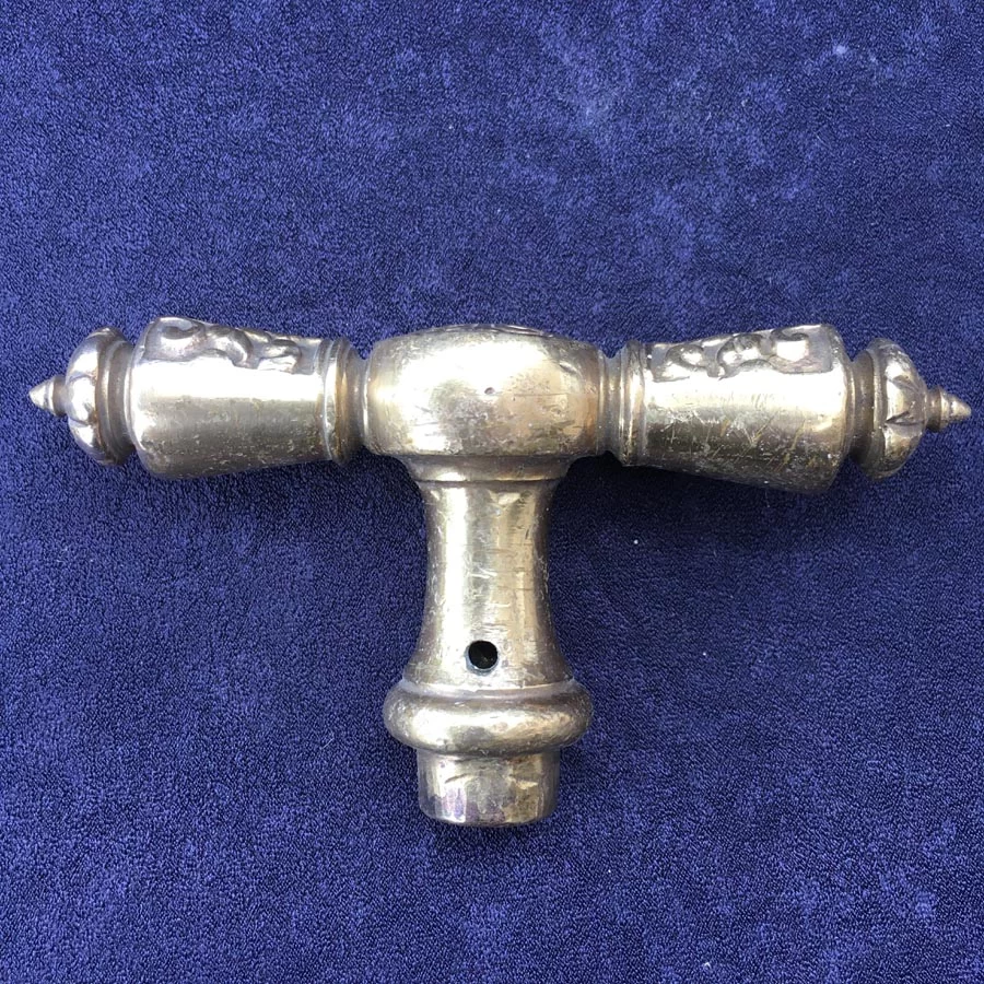 Fensterolive Nr. 198 Gründerzeit / Neo Barock Messing – Bild 4