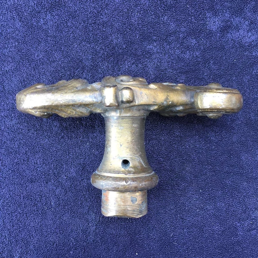 Fensterolive Nr. 199 Gründerzeit / Neo Barock Messing – Bild 4