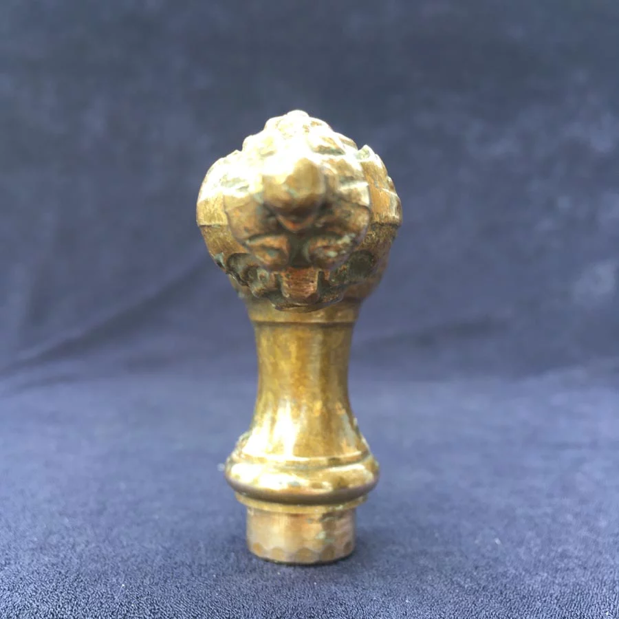 Fensterolive Nr. 200 Gründerzeit / Neo Barock Messing – Bild 5