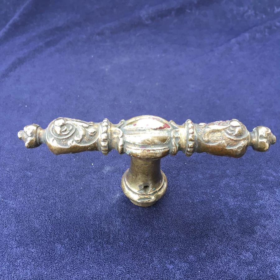 Fensterolive Nr. 201 Gründerzeit / Neo Barock Messing – Bild 3