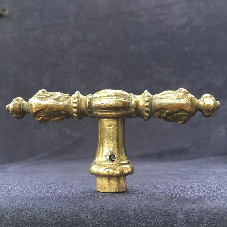 Fensterolive Nr. 201 Gründerzeit / Neo Barock Messing