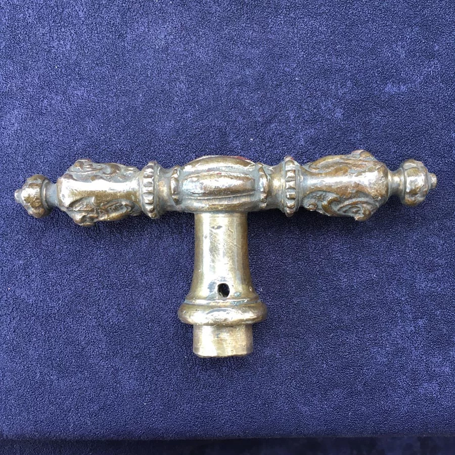 Fensterolive Nr. 201 Gründerzeit / Neo Barock Messing – Bild 6