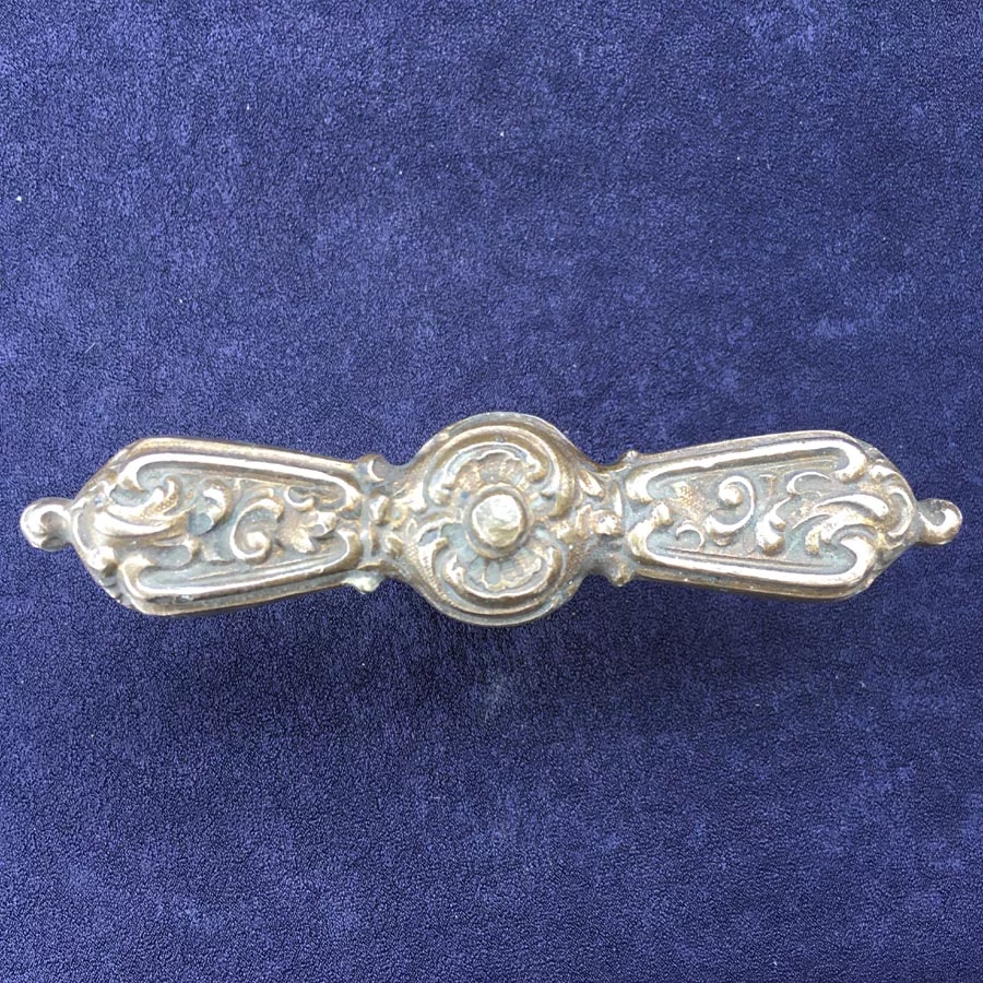 Fensterolive Nr. 202 Gründerzeit / Neo Barock Messing – Bild 2