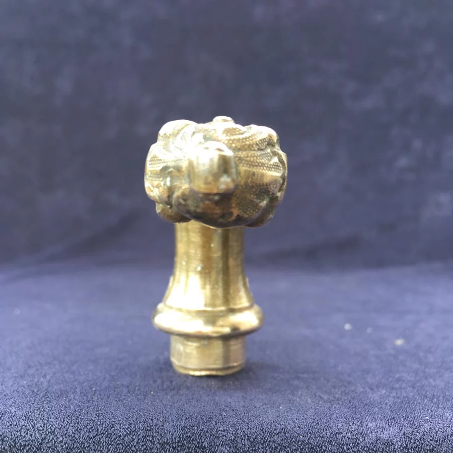 Fensterolive Nr. 202 Gründerzeit / Neo Barock Messing – Bild 6