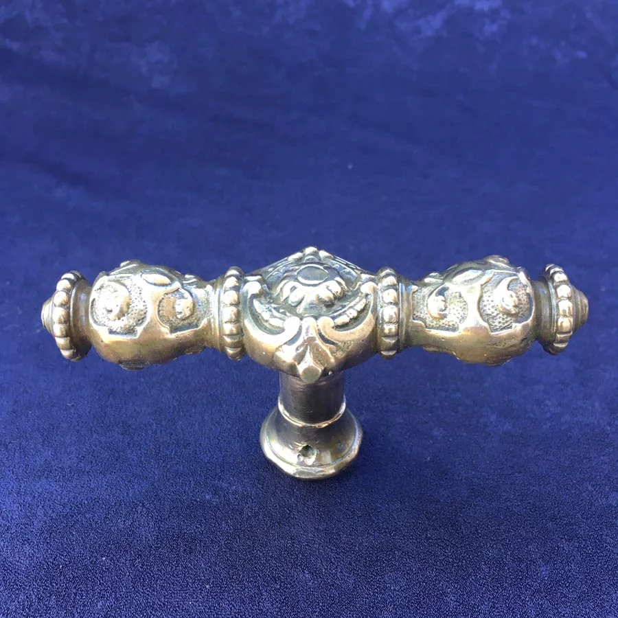 Fensterolive Nr. 217 Gründerzeit / Neo Barock Messing – Bild 3