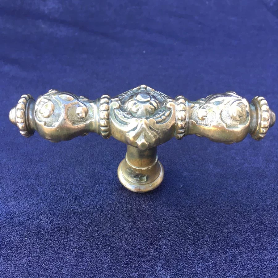 Fensterolive Nr. 217 Gründerzeit / Neo Barock Messing – Bild 5