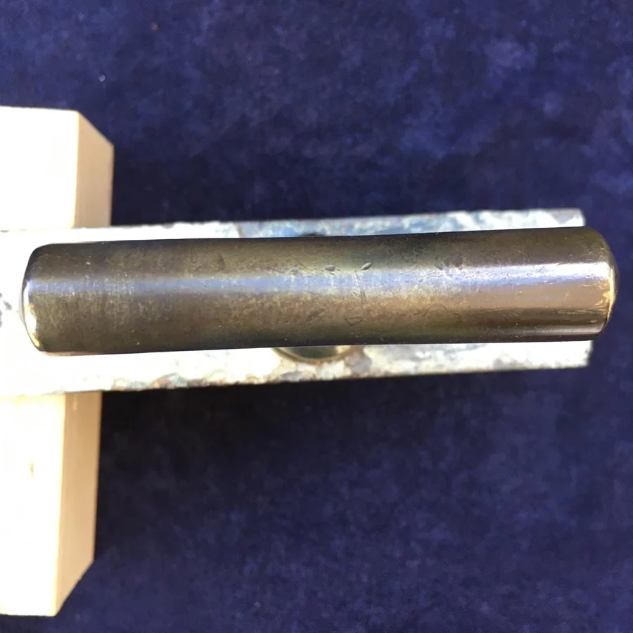 Fensterolive Nr. 225 Bauhaus gegossen Messing / vernickelt – Bild 4