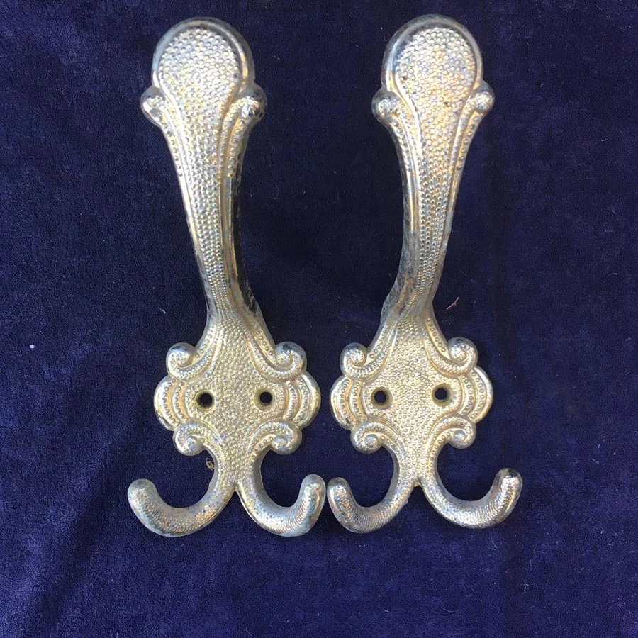 Kleiderhaken Nr. 2 Messing – Bild 3