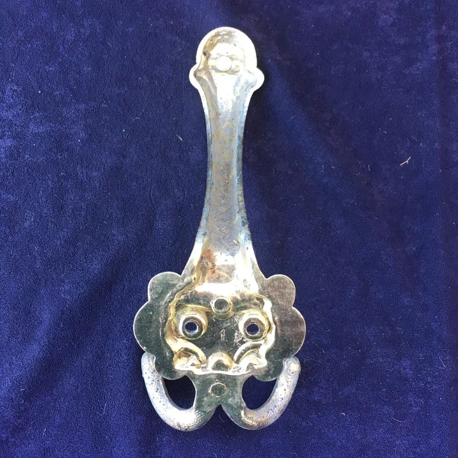 Kleiderhaken Nr. 2 Messing – Bild 4