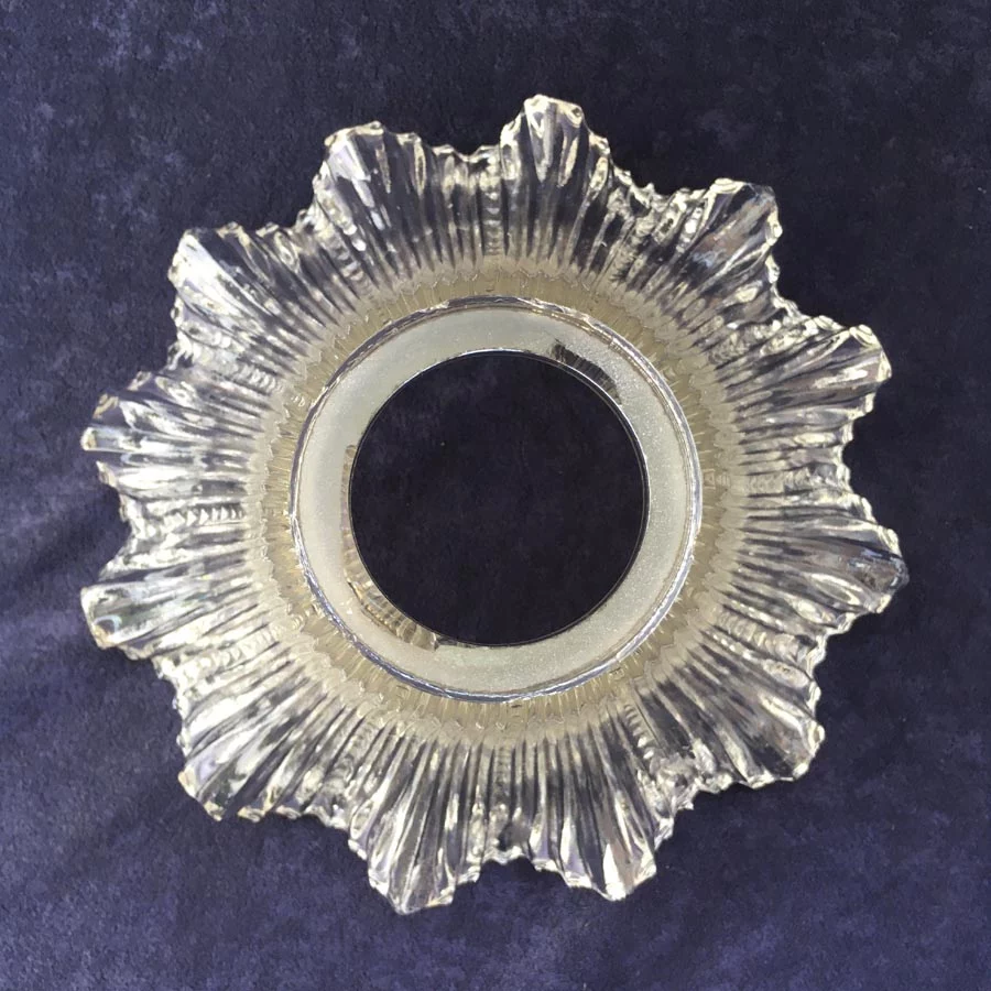 Lampenschirm Nr. 7 Handgefertigtes Jugendstil Ätzglas – Bild 4