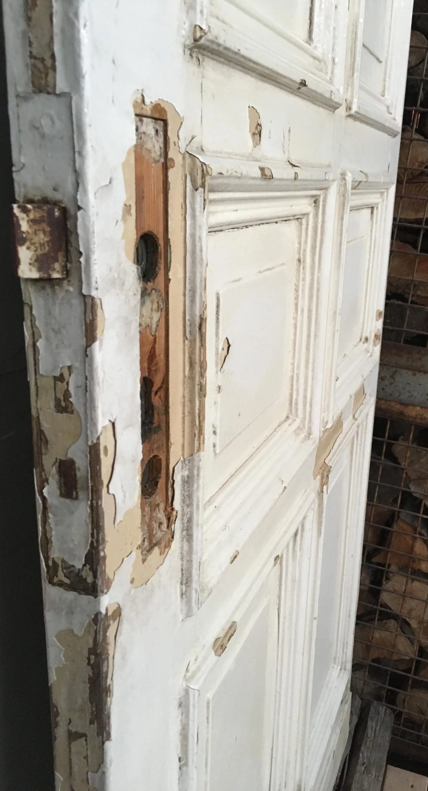 Holz Zimmertür Nr. 413 Gründerzeit Aufgedoppelt – Bild 4