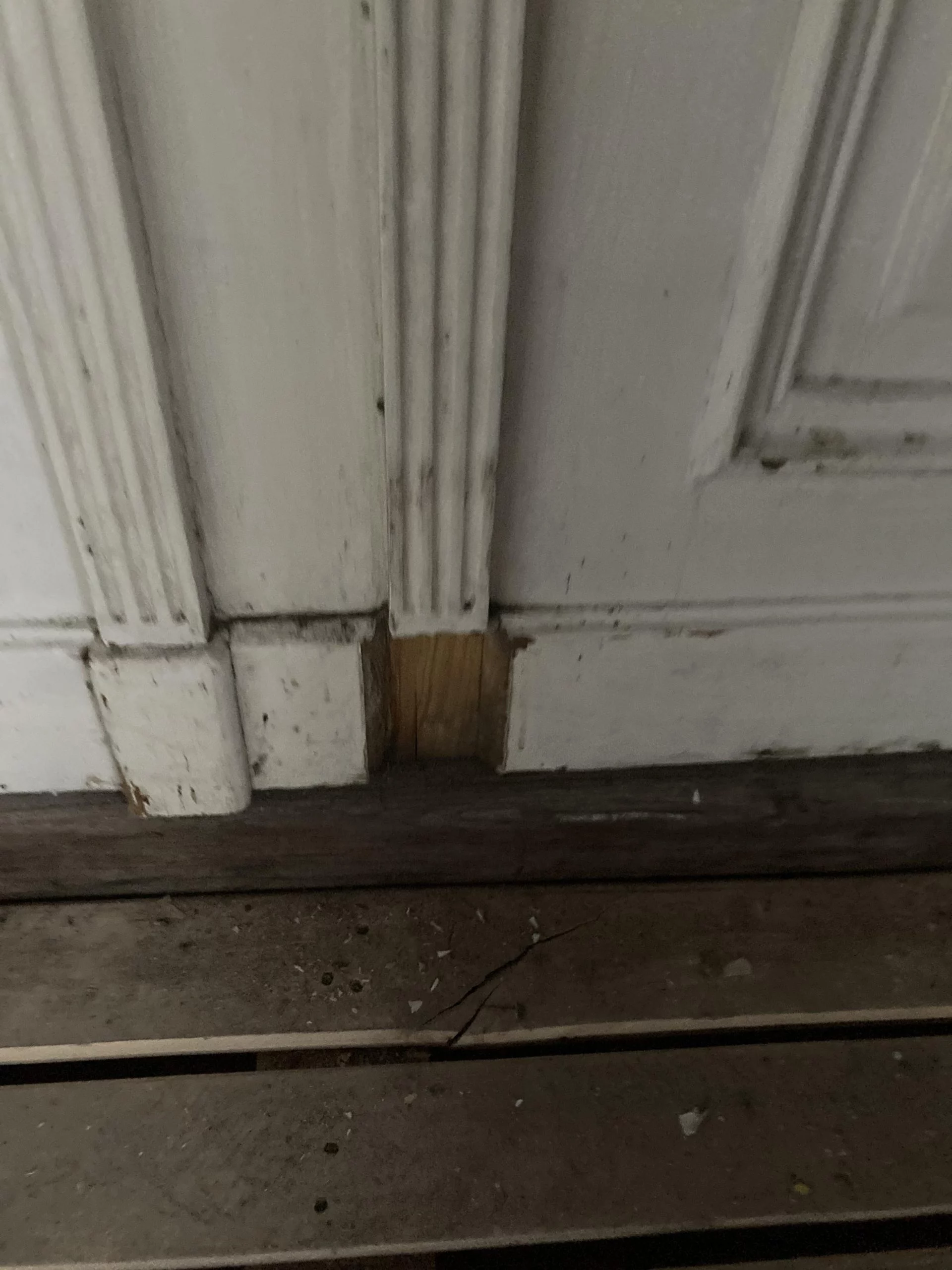 Zweiflügelige Zimmertür Nr. 502 Spät-Biedermeier – Bild 5