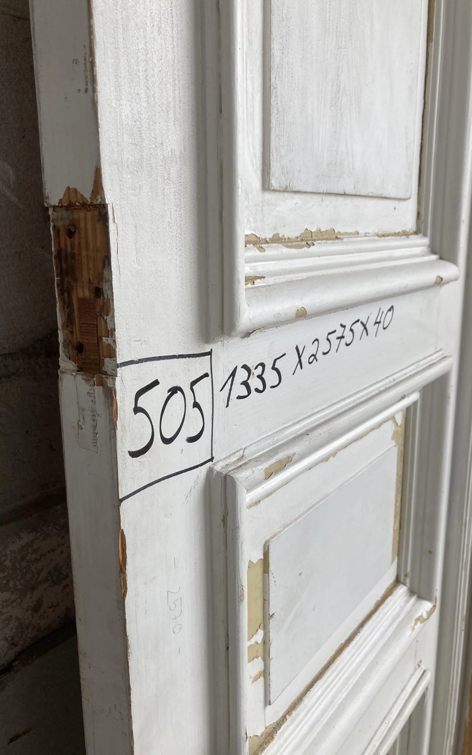 Zweiflügelige Zimmertür Nr. 505 Gründerzeit – Bild 10