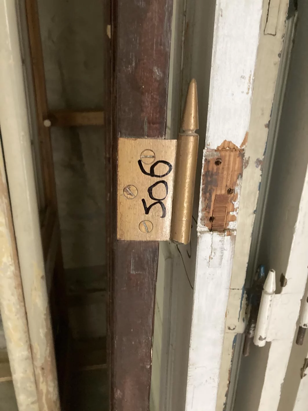 Zweiflügelige Zimmertür Nr. 506 Gründerzeit – Bild 4