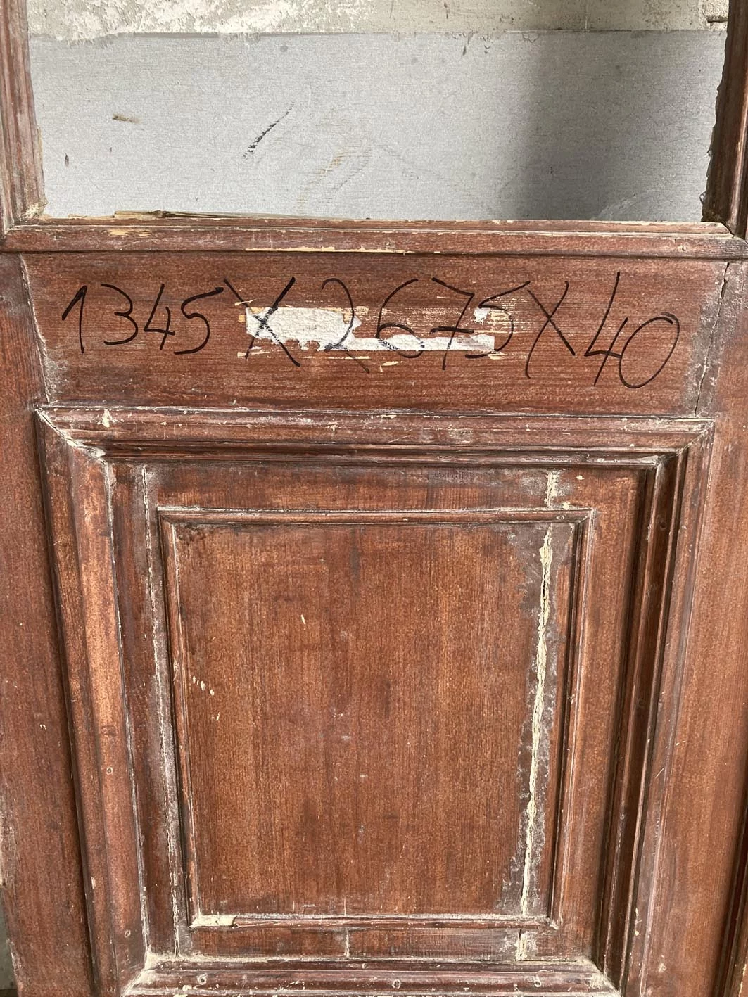 Zweiflügelige Zimmertür Nr. 506 Gründerzeit – Bild 3