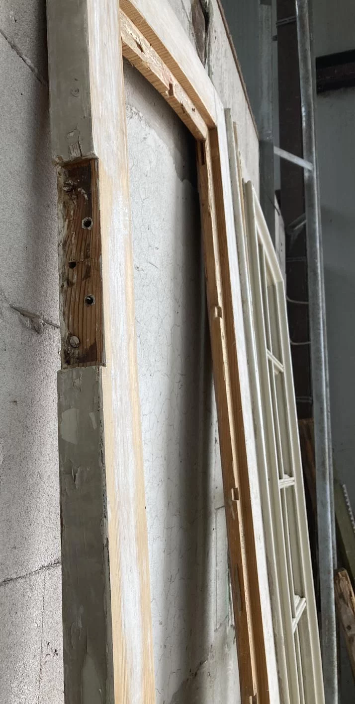 Zweiflügelige Zimmertür, Pendeltür Nr. 507 Jugendstil – Bild 8