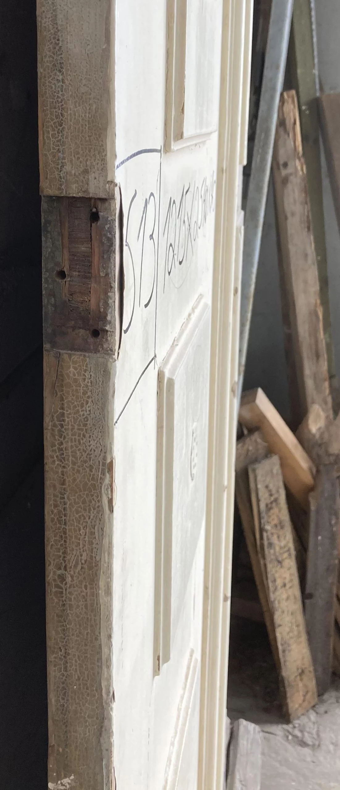 Wohneingangtür Doppelflügel Nr. 513 Gründerzeit – Bild 13