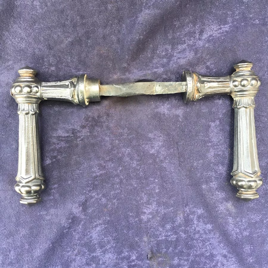 Türklinke für Kastenschloss Nr. 201 Biedermeier ohne Langschild – Bild 5