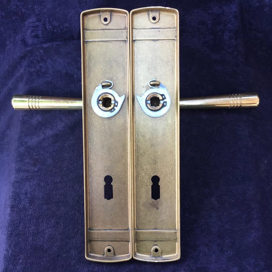 Modern Türdrückergarnitur Messing Nr. 202 – Bild 5