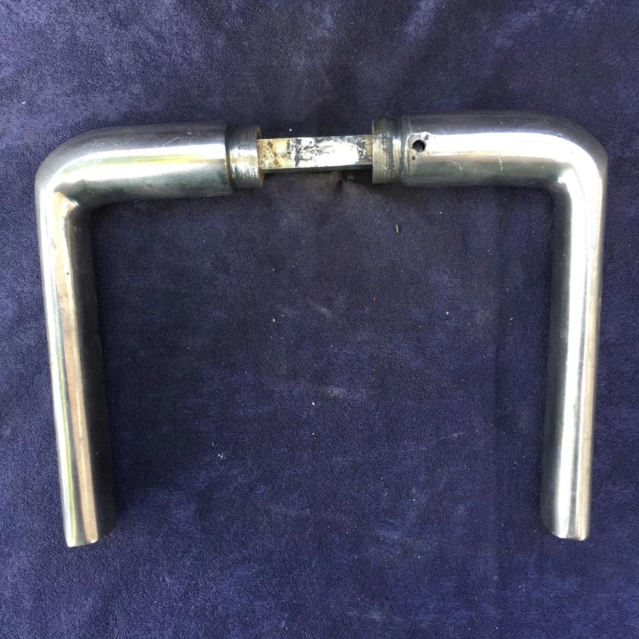 Türdrückergarnitur Nr. 205 Später Bauhaus Chrom – Bild 5