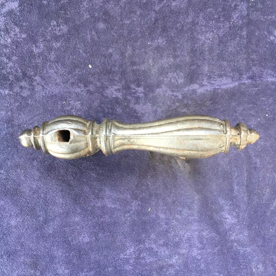 Türklinke für Kastenschloss Nr. 214 Spät Biedermeier ohne Langschild – Bild 2