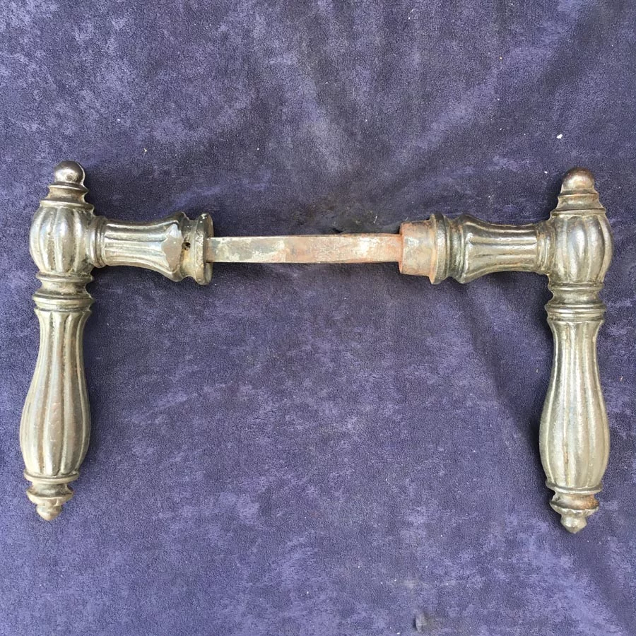 Türklinke für Kastenschloss Nr. 214 Spät Biedermeier ohne Langschild – Bild 3