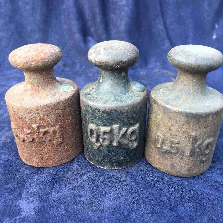 Alte Gewichte für Waagen Nr. 25 – Bild 5