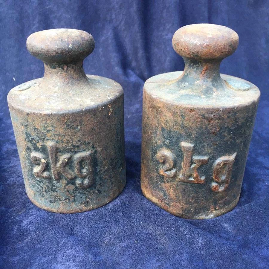 Alte Gewichte für Waagen Nr. 25 – Bild 3