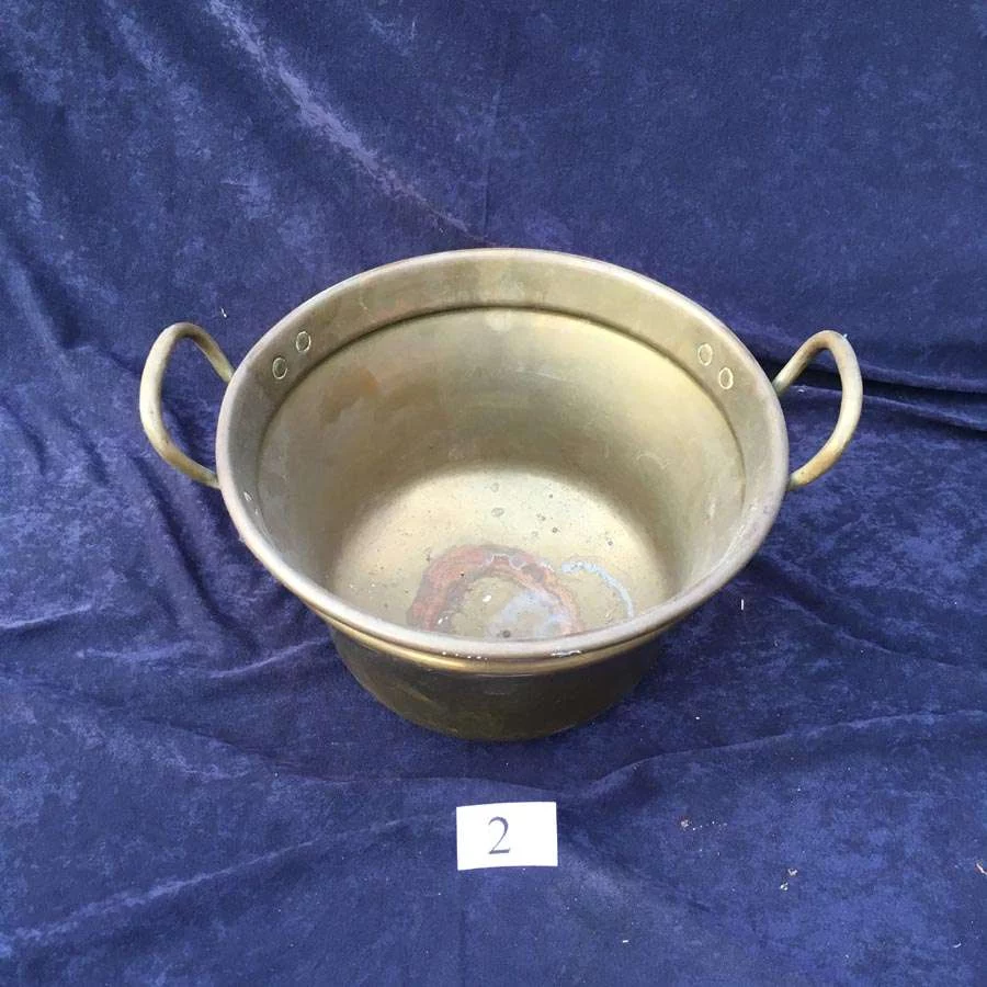 Alte Kupferkessel, Caramel Zuckersirup Topf Nr. 4 – Bild 3