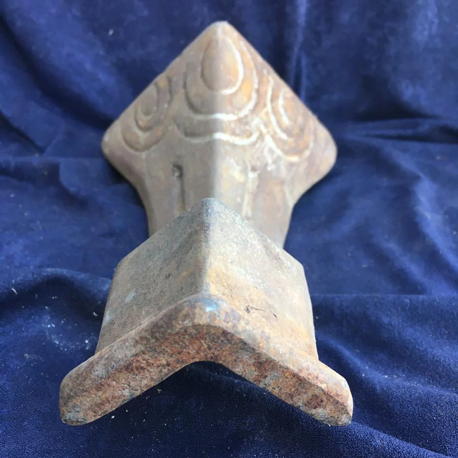 Ofen, Backofen / Küchenofen Füße Nr. 7 Gusseisen Jugendstil – Bild 4