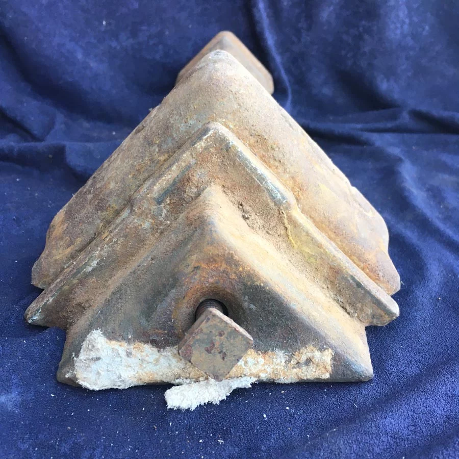 Ofen, Backofen / Küchenofen Füße Nr. 7 Gusseisen Jugendstil – Bild 5