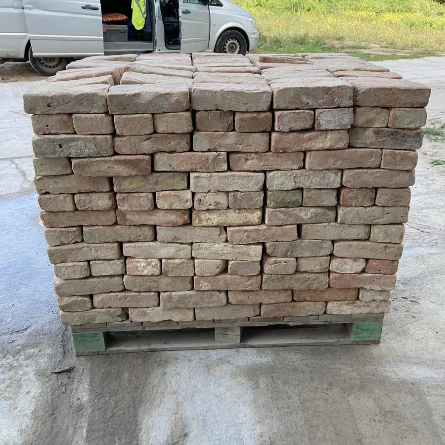 Reichsformat Ziegelstein handstrich Lehniner Rose´ – Bild 11